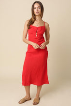 Load image into Gallery viewer, Ellen Linen Open-back Maxi Dress