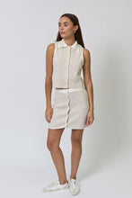 Load image into Gallery viewer, CELESTE TWEED YARN SKIRT
