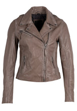 Load image into Gallery viewer, CHRISTY RF LEATHER JACKET
