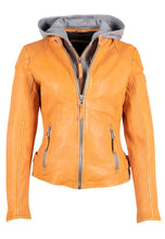 Load image into Gallery viewer, FINJA RF LEATHER JACKET
