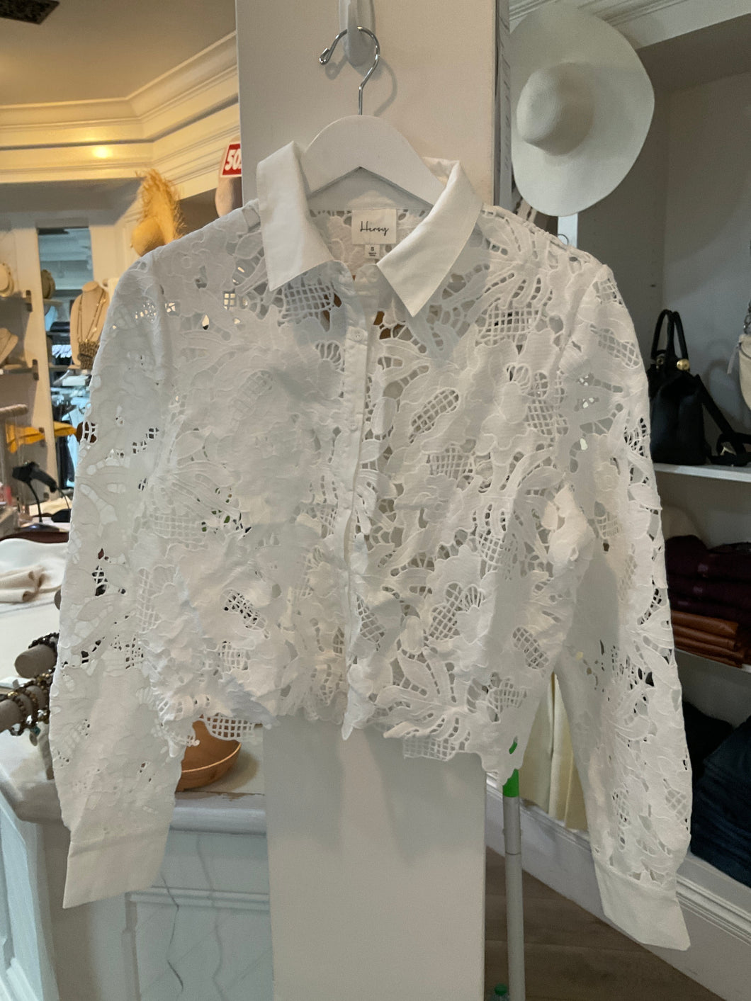O193 White Blouse