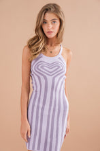 Load image into Gallery viewer, LAVENDER KNIT DRESS
