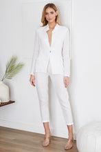 Load image into Gallery viewer, GRACIE WHITE LINEN PANTS
