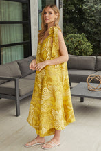 Load image into Gallery viewer, 9879P FLORAL LINEN JUMPSUIT
