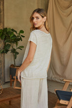 Load image into Gallery viewer, 1206 LINEN T-SHIRT
