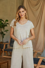 Load image into Gallery viewer, 1206 LINEN T-SHIRT
