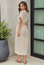 Load image into Gallery viewer, FZ7120 STRIPE KNIT KAFTAN
