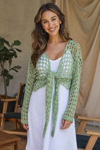 Load image into Gallery viewer, 72538 KNIT TIE FRONT TOP
