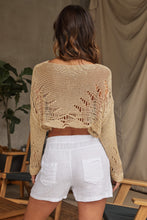 Load image into Gallery viewer, 72558 CROPPED SWEATER
