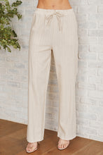 Load image into Gallery viewer, 60783 BEIGE STRIPED PANTS
