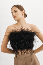 Load image into Gallery viewer, ZAINA FEATHER TOP
