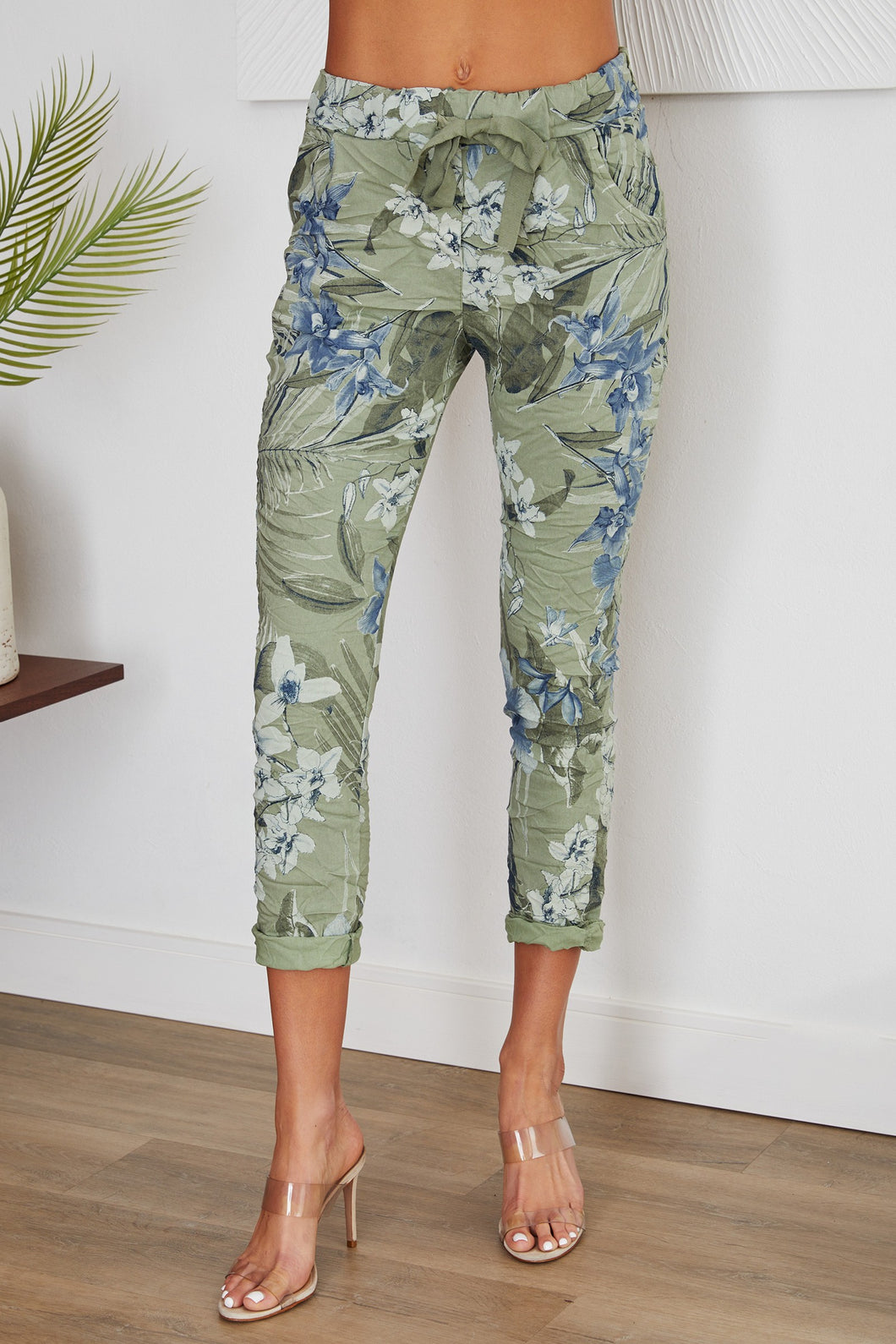 21282 FLORAL JOGGERS