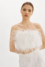 Load image into Gallery viewer, ZAINA FEATHER TOP
