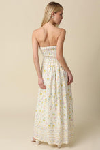 Load image into Gallery viewer, Nicole Strapless Floral Maxi Dress

