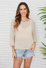 Load image into Gallery viewer, 99001/9076 V NECK FRONT SEAM DOLMAN SLEEVE KNIT SWEATER
