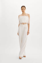 Load image into Gallery viewer, ZAINA FEATHER TOP
