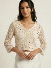 Load image into Gallery viewer, CROCHET CARDIGAN
