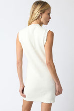 Load image into Gallery viewer, 2600-142LDL Ariana Knit Button Dress White

