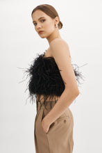 Load image into Gallery viewer, ZAINA FEATHER TOP
