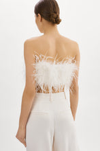 Load image into Gallery viewer, ZAINA FEATHER TOP
