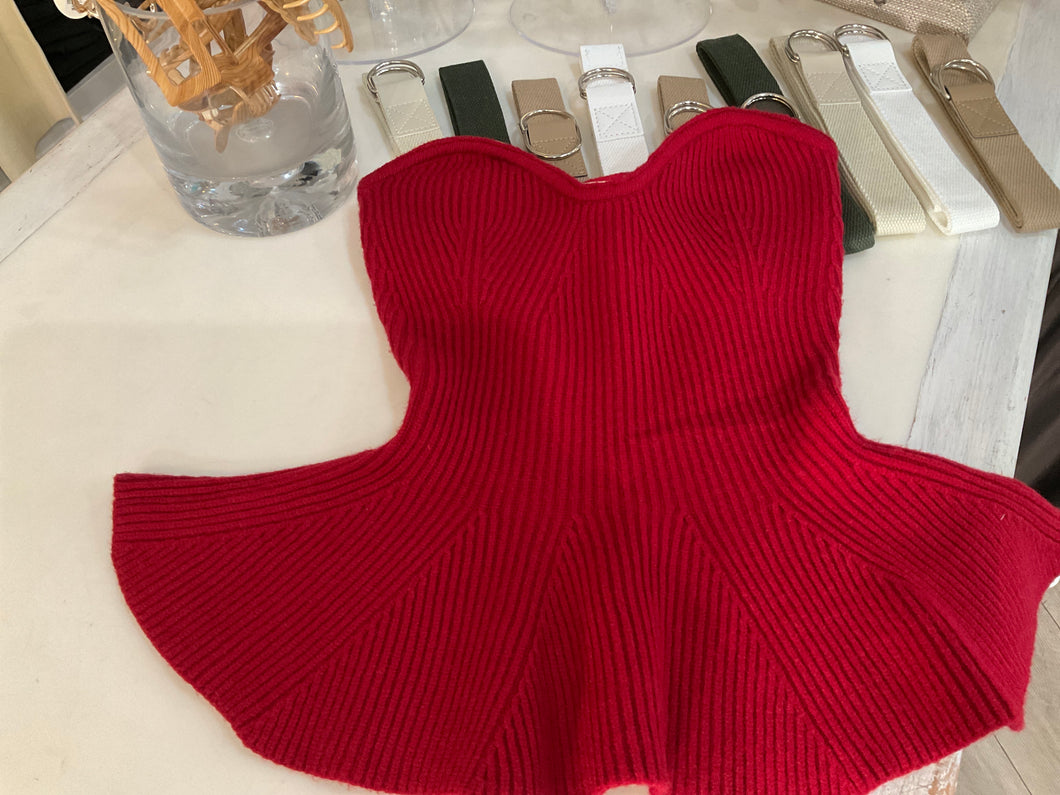 JT 2024 RED SWEATER