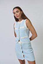 Load image into Gallery viewer, CELESTE TWEED YARN SKIRT
