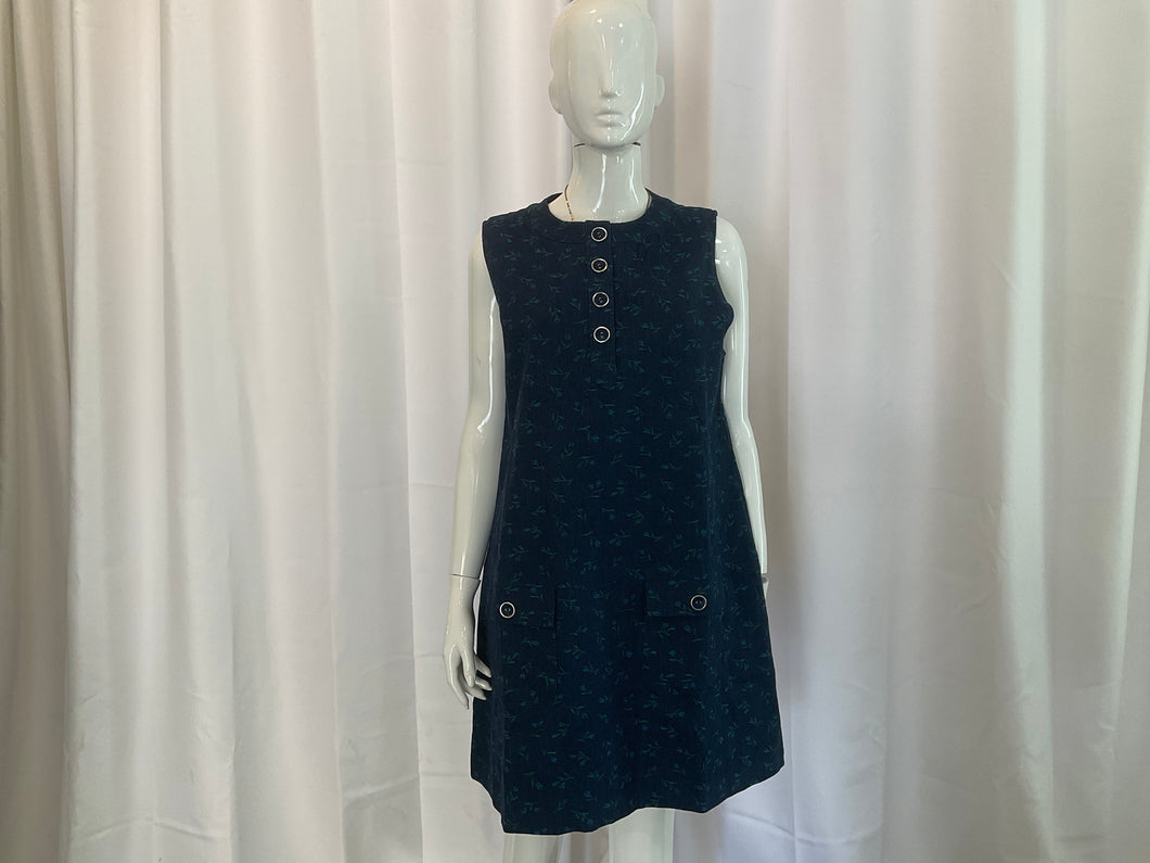 10600 Denim Mini Dress