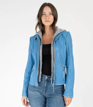 Load image into Gallery viewer, FINJA RF LEATHER JACKET
