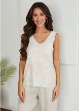 Load image into Gallery viewer, 237 SPRING PRINT SHIMMER TANK
