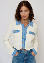 Load image into Gallery viewer, 1004 ROSE SCALLOP SWEATER
