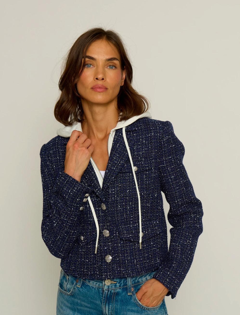 2125 CROP DICKIE BLAZER