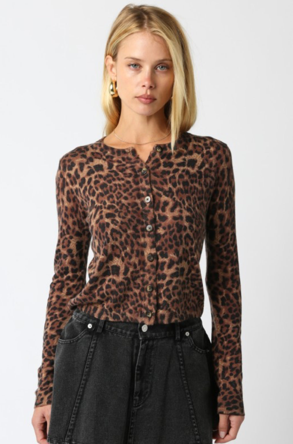 Leopard Cardigan