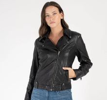Load image into Gallery viewer, FAYOLA RF LEATHER JACKET
