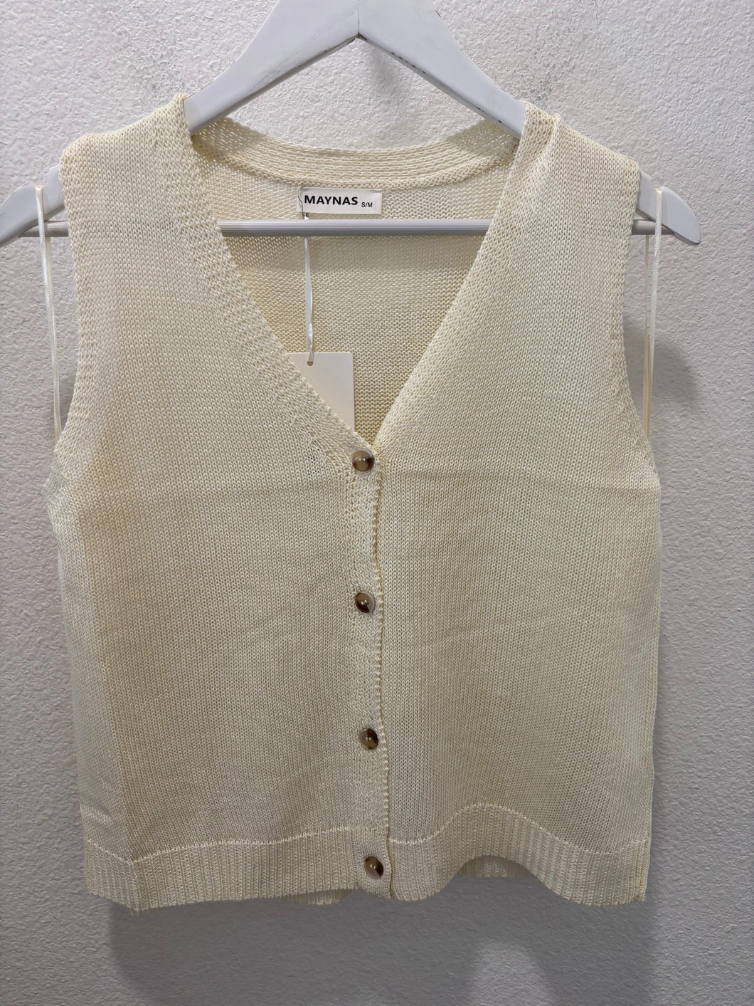8123 IVY KNIT BUTTON DOWN