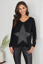 Load image into Gallery viewer, 7103 STAR SWEATER
