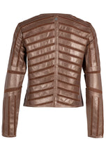 Load image into Gallery viewer, YULA RF LEATHER JACKET
