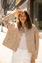 Load image into Gallery viewer, LAUREN OS LEATHER JACKET
