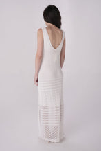 Load image into Gallery viewer, WHITE CROCHET MAXI DRESS
