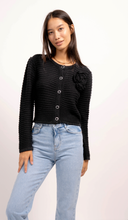 Load image into Gallery viewer, 2161S LEO ROSETTE CARDIGAN
