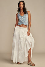 Load image into Gallery viewer, 154125 TIERED MAXI SKIRT
