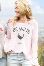 Load image into Gallery viewer, K52CPEW075 BE WINE SWEATER
