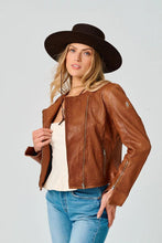 Load image into Gallery viewer, ATHENA LEATHER JACKET
