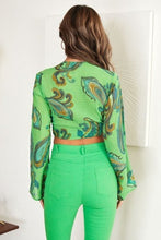Load image into Gallery viewer, PAISLEY LONG SLEEVE TOP
