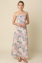 Load image into Gallery viewer, Meadow Strapless Floral Maxi Dress
