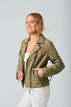 Load image into Gallery viewer, Misty RF Leather Jacket
