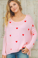 Load image into Gallery viewer, K52Y4W084 MINI HEARTS SWEATER
