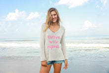 Load image into Gallery viewer, K52C2W056 COFFEE &amp; WINE SWEATER
