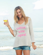 Load image into Gallery viewer, K52C2W056 COFFEE &amp; WINE SWEATER
