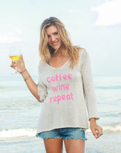 Load image into Gallery viewer, K52C2W056 COFFEE &amp; WINE SWEATER
