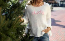 Load image into Gallery viewer, K51YPE3W962 CHEERS EMBROIDERED CREWNECK
